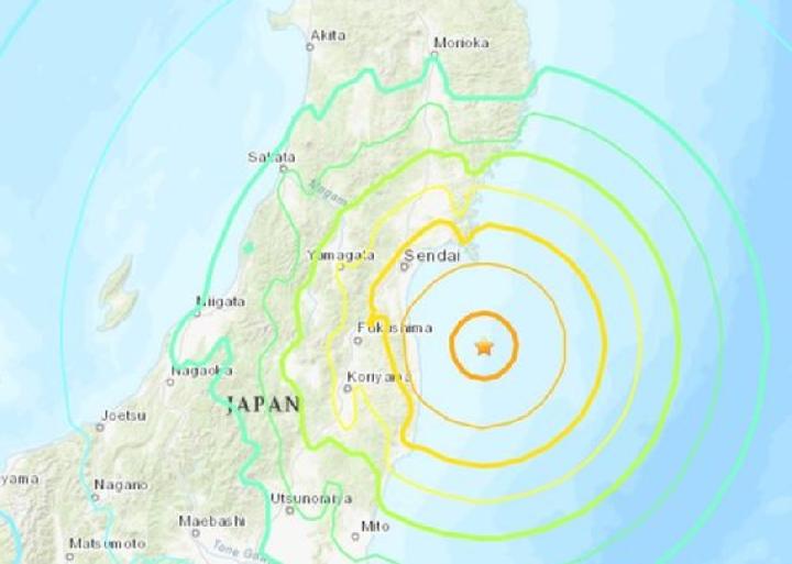 Gempa dahsyat melanda lepas pantai Jepang, Dekat Tsunami Fukushima 11 Tahun Silam