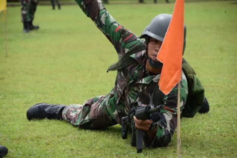 Batalyon Infanteri 122/Tombak Sakti menggelar Uji Siap Jasmani Militer (USJM) Perorangan