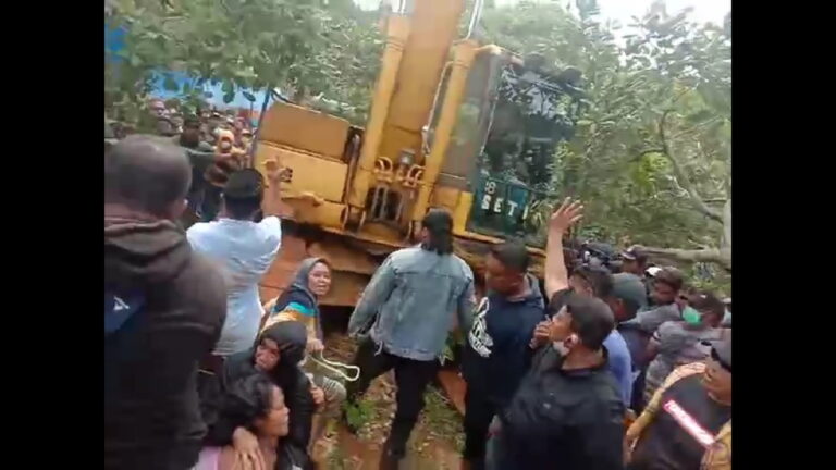 PT. Gema Kreasi Perdana Terobos Lahan Warga Penolak Tambang di Sulawesi Tenggara