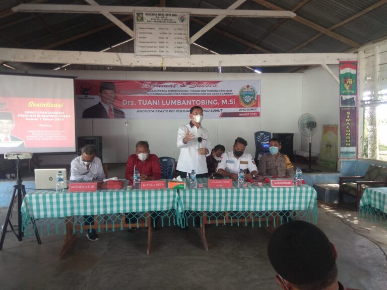 DPRD Sumut Sosialisasi Perda Nomor 1 Tahun 2019 di Nagori Talun Madear