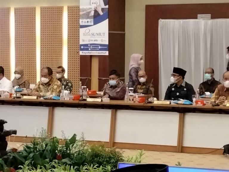 Pemkab Toba ikuti Rapat Umum Pemegang Saham (RUPS) Tahunan Tahun Buku 2021