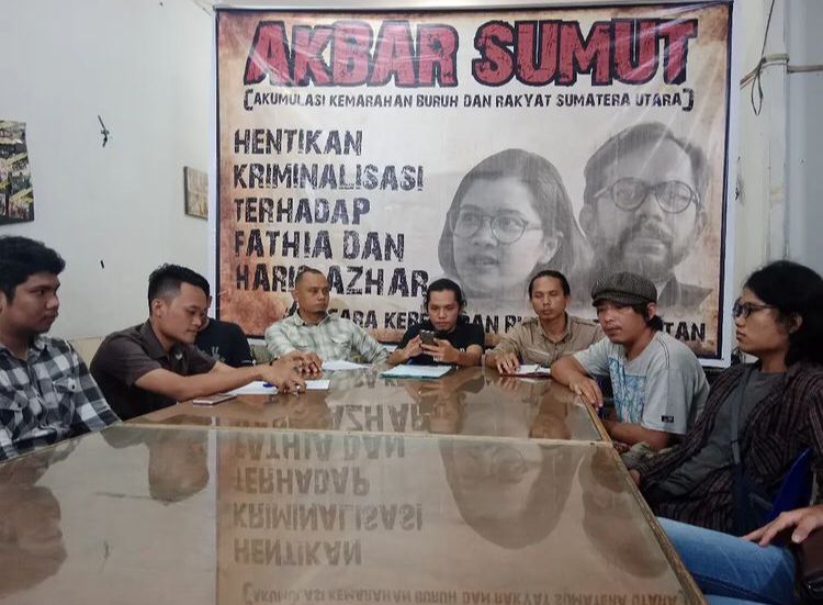 Akbar Sumut Desak Stop Kriminalisasi Haris dan Fatia, Segera Proses Hasil Riset 9 NGO