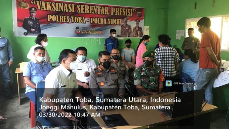 Polres Toba Video Conference Bersama Kabareskrim Polri