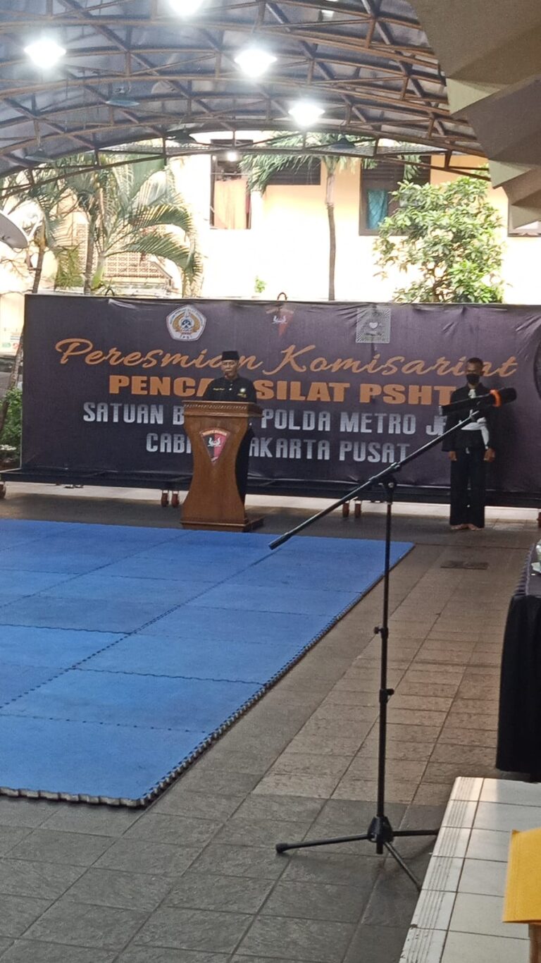 PSHT Cabang Jakarta Resmikan Latihan di Mako Sat Brimob Polda Metro Jaya