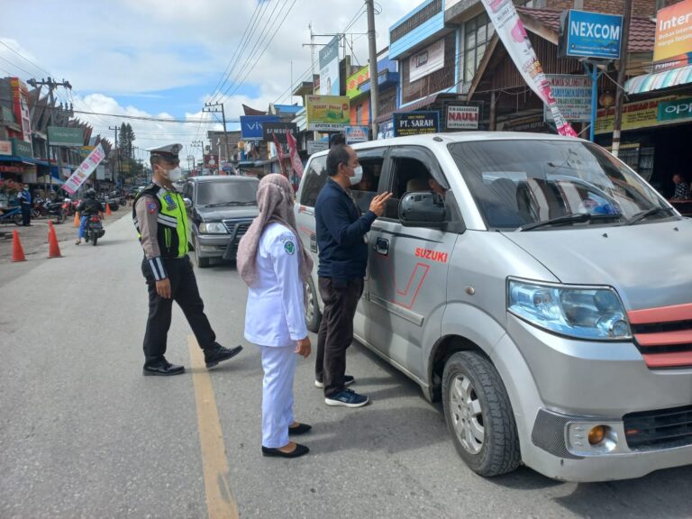 Polres Toba Lakukan Pengamanan Ops Ketupat Toba 2022