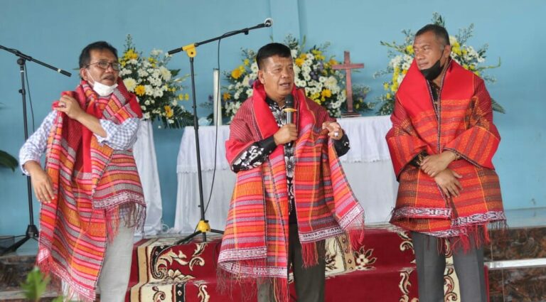 Gedung Sekolah Minggu HKI Bah Sampuran di Resmikan