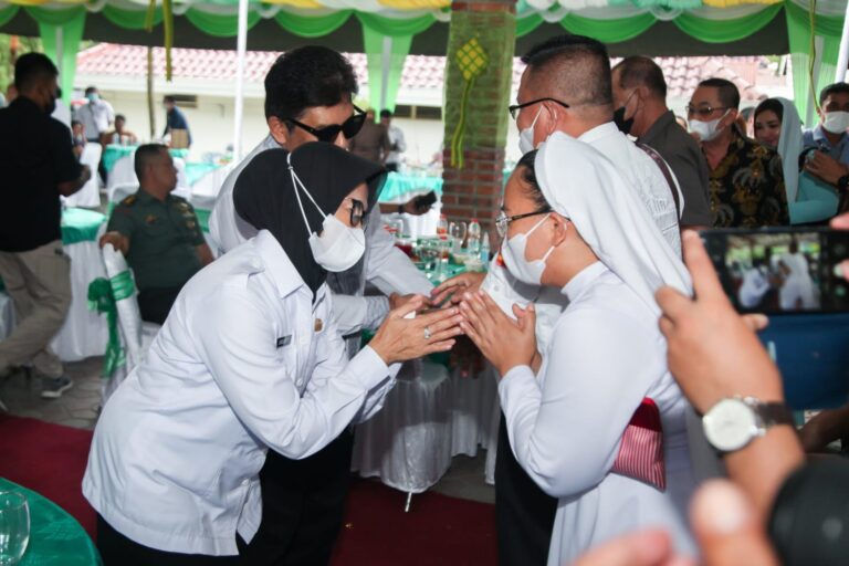 Pemko Siantar Gelar Silaturahmi Hari Raya Idul Fitri 1443 H di Rumah Dinas Walikota