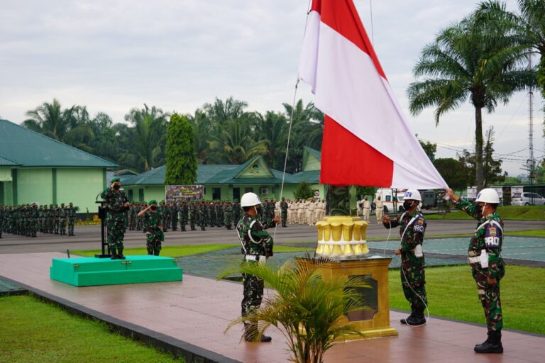Menghargai Jasa Pehlawan Korem 022/Pantai Timur Gelar Upacara 17 Mei 2022