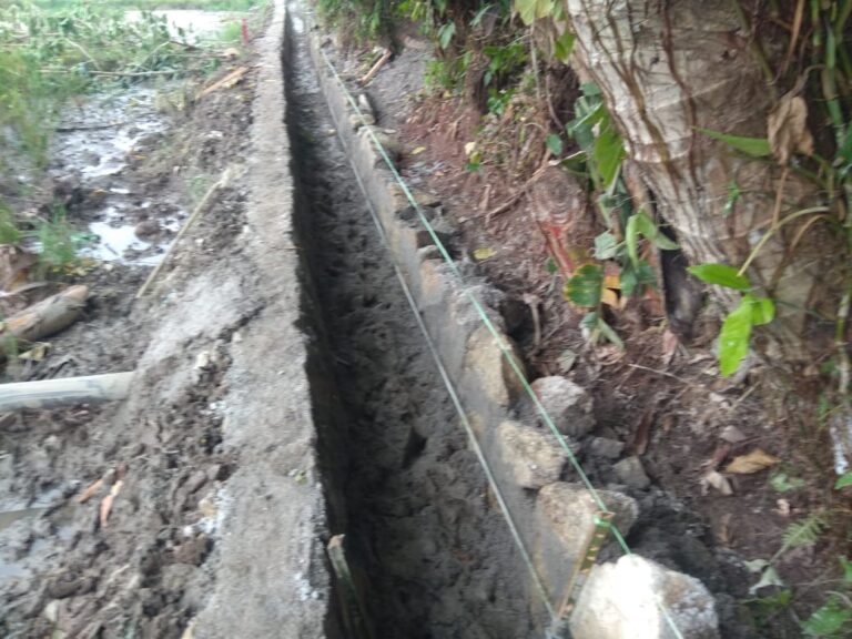 Proyek Saluran Irigasi Tersier Di Nagori Wonorejo Diduga Siluman