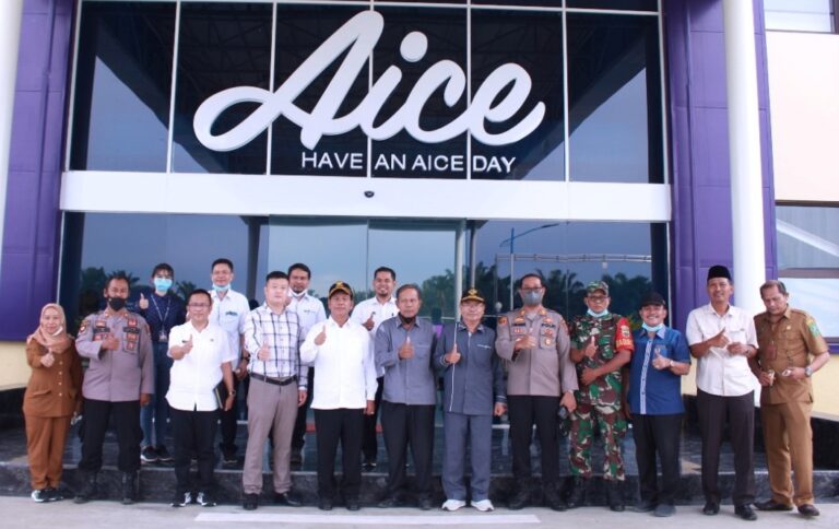Pemkab Simalungun Tinjau Jembatan Perdagangan dan PT Aice Sei Mangkei