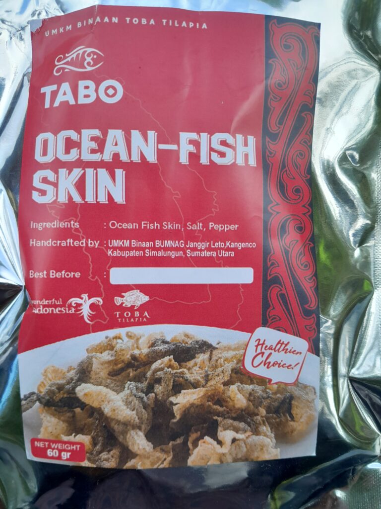 Kerupuk Kulit Ikan Ocean Fish Skin Oleh-oleh Khas Janggir Letto