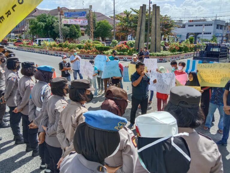 Aliansi Masyarakat Tolak Judi, Narkoba dan Prositusi Minta Polres Siantar Tutup Evo Star