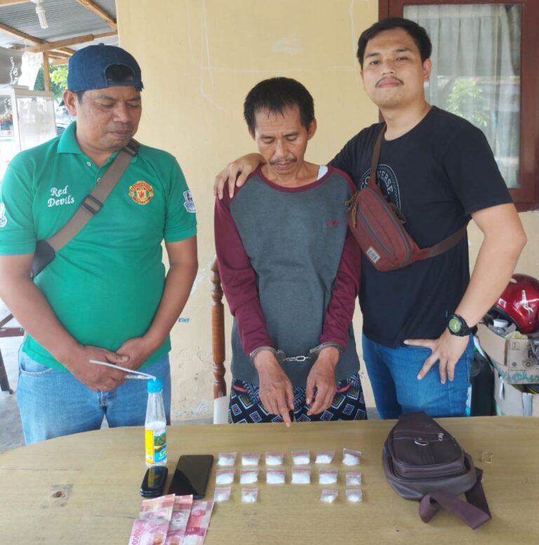 Polres Simalungun Amankan Pria Miliki Sabu 53 Gram di Marihat Bandar