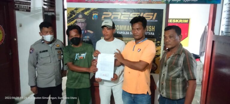 Polsek Sidamanik Selesaikan Kasus Penganiayaan dengan Restoratif Justice