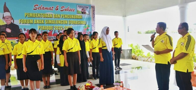 Bupati Simalungun Kukuhkan Pengurus Forasima Periode 2022-2024