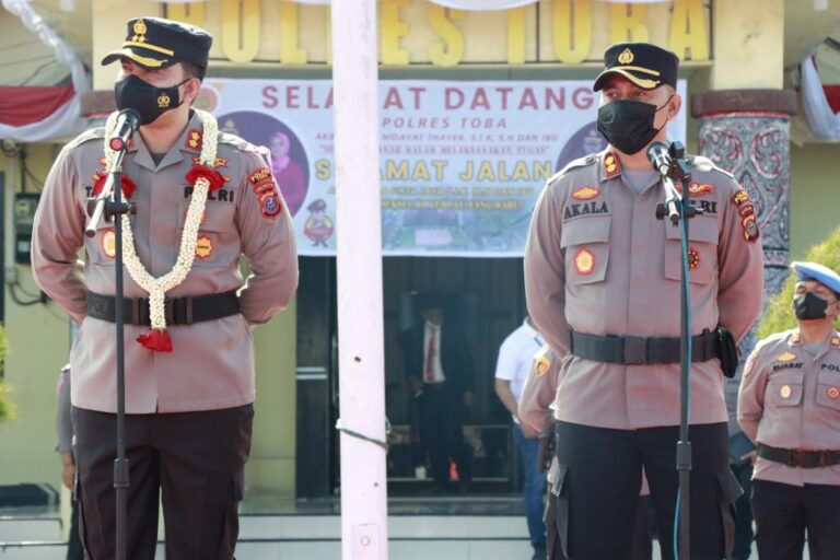 AKBP Taufiq Hidayat Thayeb Menjadi Kapolres Toba