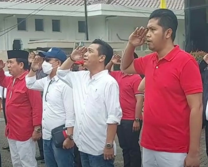 Tampak Upacara HUT RI ke 77, Mengenang Tragedi Kematian Brigadir Yosua