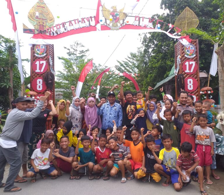Perayaan HUT RI ke 77 Warga Dusun VII Juara Kreatifitas