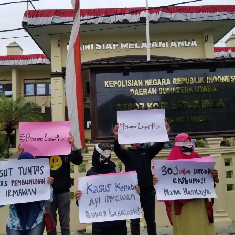 Kontras dan Keluarga Atlet Tennis Meja Korban Pembunuhan Demo Poltabes
