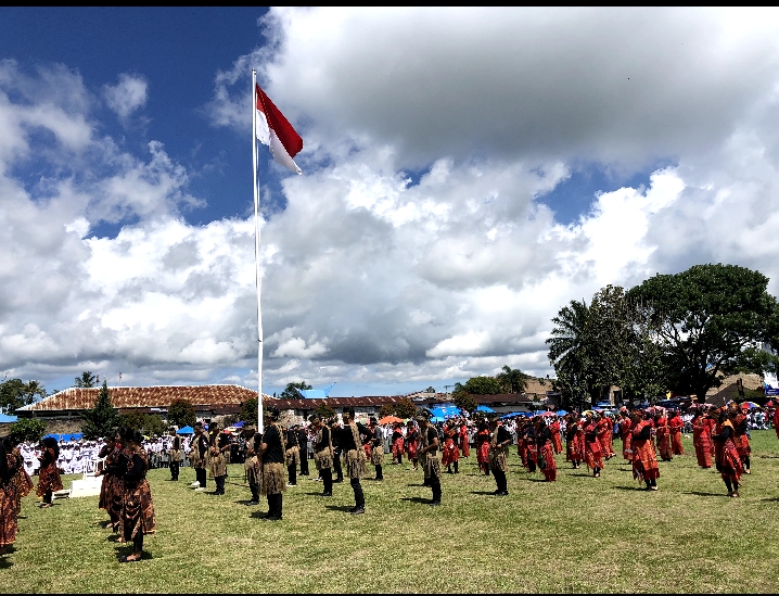 Rayakan HUT RI ke 77 Kecamatan Sidamanik Gelar Karnaval