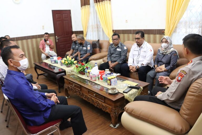 Sukseskan Pemilu 2024, KPU dan Bawaslu Audensi Dengan Kapolres Simalungun