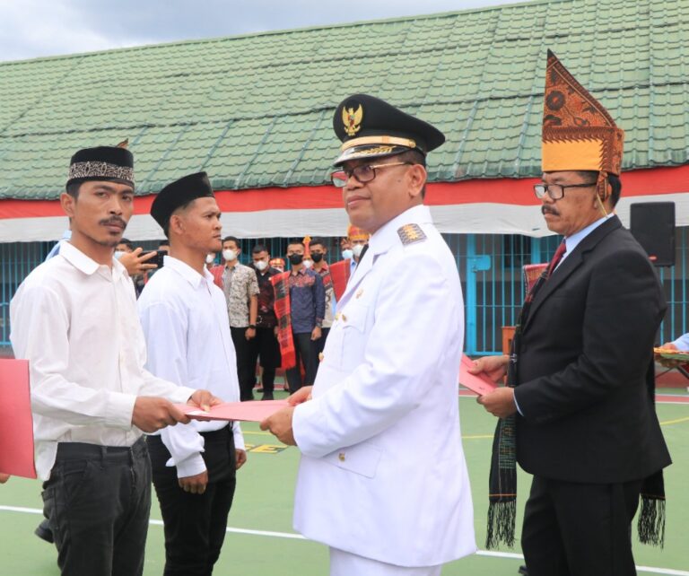 HUT RI ke 77 Sebanyak 348 Warga Binaan di Lapas Kelas II-B Balige Mendapat Remisi