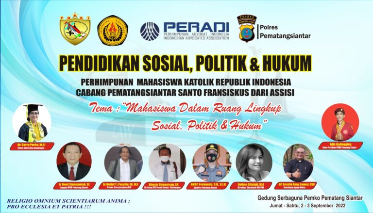PMKRI Gelar Dikpol Sosial dan Hukum di Pemko Siantar