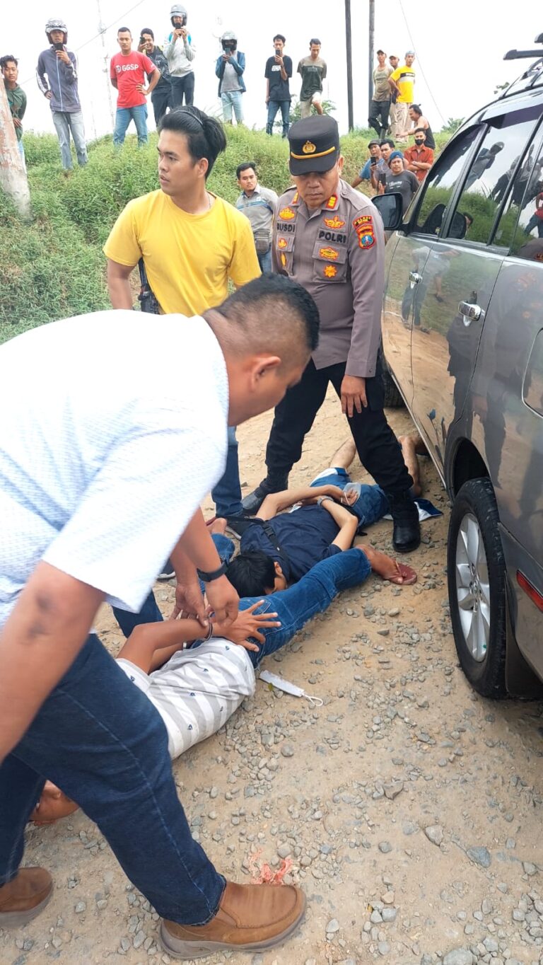 Polres Batu Bara Ringkus 4 Perampok Aceh Di Jalinsum