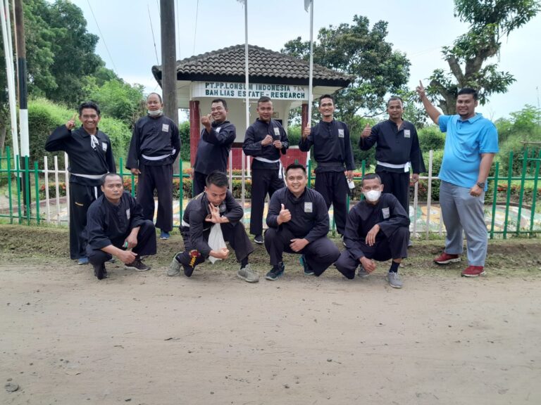 Satpam PT. Pantja Surya Lakukan Pembinaan Fisik Lari 10 KM