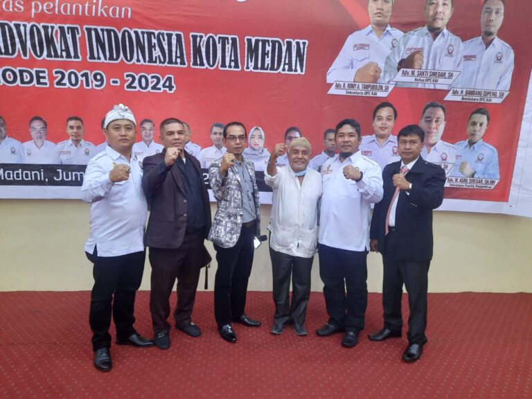 Ketua DPC Pejuang Bravo 5 Batu Bara Hadiri Pelantikan DPC KAI Kota Medan
