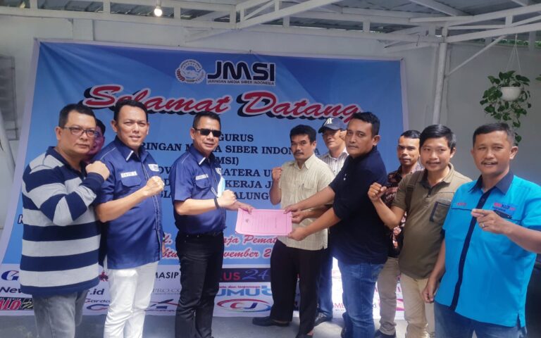 JMSI Sumut Tetapkan Jhonson Turnip Pimpin JMSI Siantar-Simalungun