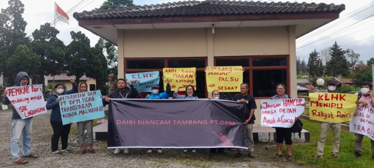 Dairi Terancam Tambang Ekstrim, Masyarakat Menolak Persetujuan KLH Dan Sosialisasi PT. DPM