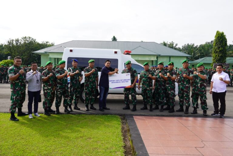 Korem 022/PT Terima Hibah Mobil Ambulance Dari Bank BRI