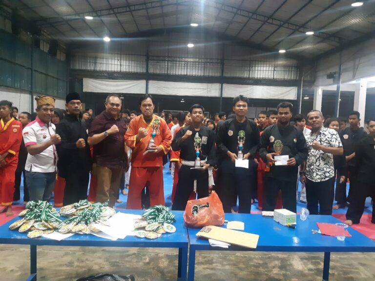 Dari 246 Atlit Pelajar, 77 Peserta Raih Juara Pencak Silat Piala Bupati Simalungun