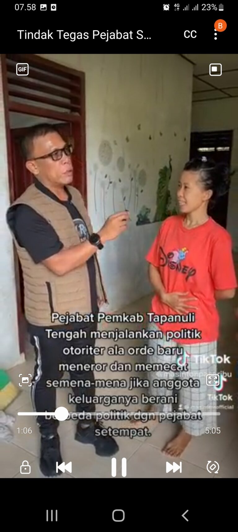 Masinton Minta Mendagri Tindak Kadis Inspektorat Tapteng Diduga Terlibat Politik Praktis