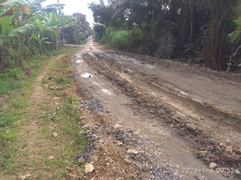 Proyek Aspirasi Dewan di Gunung Malela Hancur