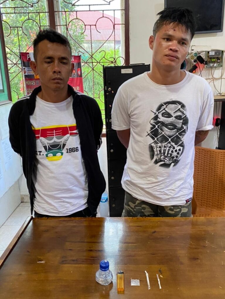Miliki Sabu Sabu, 2 Anak Kost Di Amankan Sat Narkoba Polres Simalungun