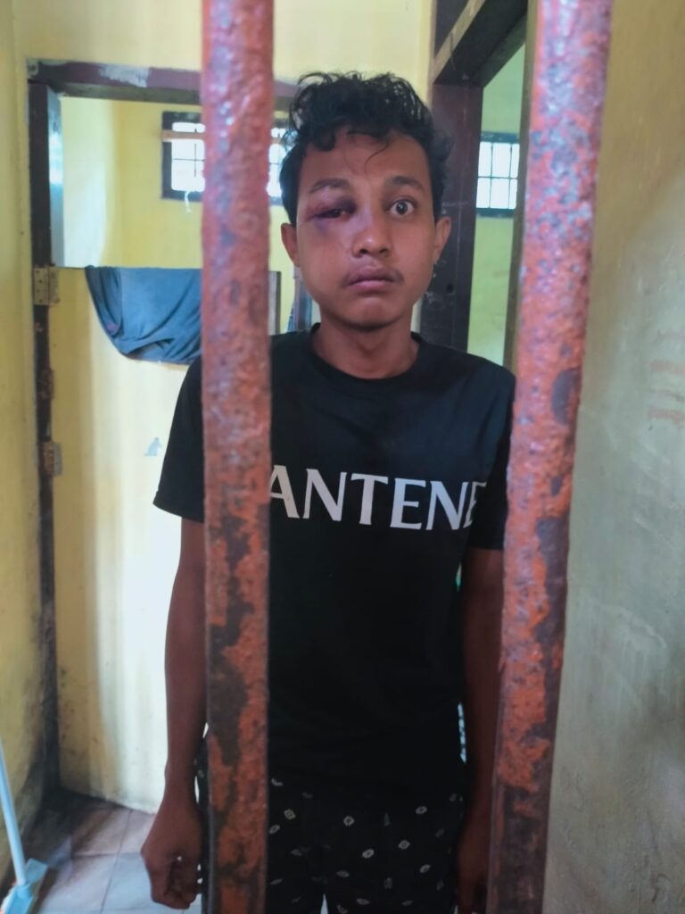 Polsek Bangun Amankan Pelaku Pencurian Dengan Kekerasan di Jalan Asahan