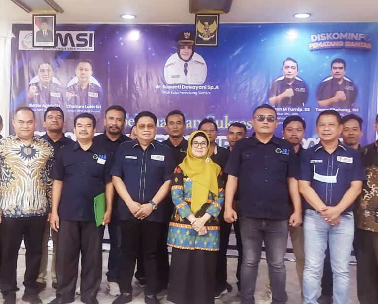 Pengurus JMSI Siantar-Simalungun Periode 2023-2028 Dilantik
