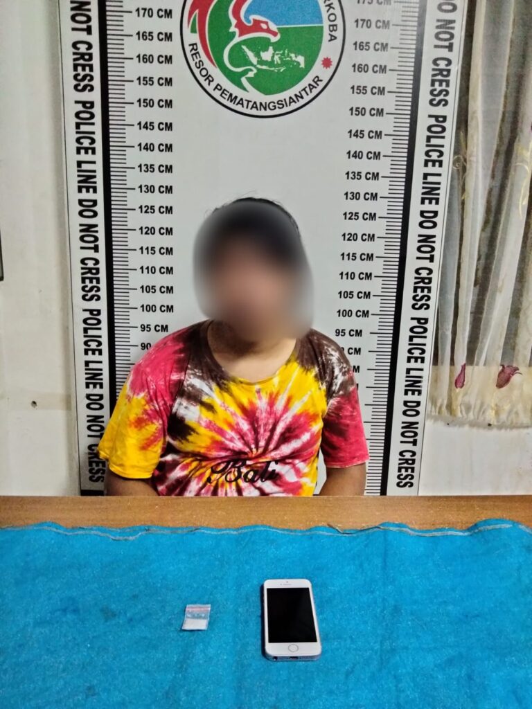 Polres Siantar Amankan AS Miliki Sabu Sabu