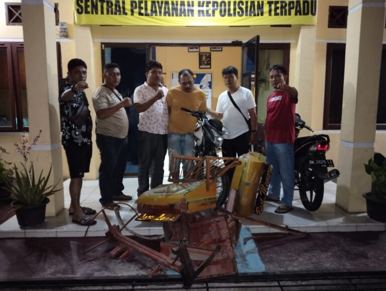 Polsek Martoba Tangkap Pencuri Betor