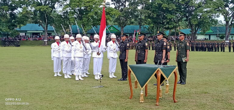 Irdam I/BB Tutup Upacara Dikma Bintara TNI AD TA 2022 Di Rindam