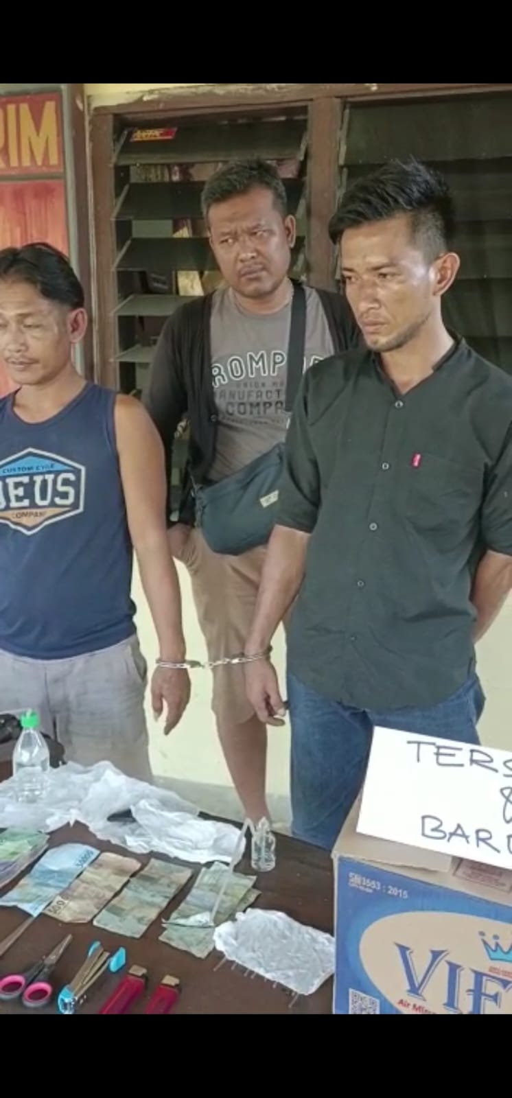 4 Pelaku Narkoba Ditangkap Dari Kebun PTPN III Dusun Ulu