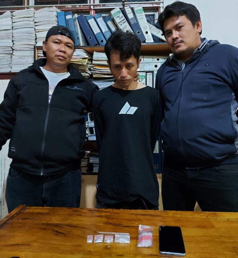 Polres Simalungun Tangkap Warga Huta Marubun Miliki Sabu