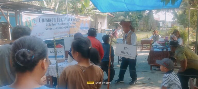 Sebanyak 3.073 DPT Nagori Pematang Kerasaan Tentukan Pilihannya