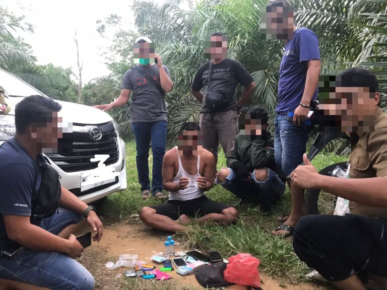 Kodim 0209/LB Tangkap Bandar Narkoba di Silangkitang Labusel