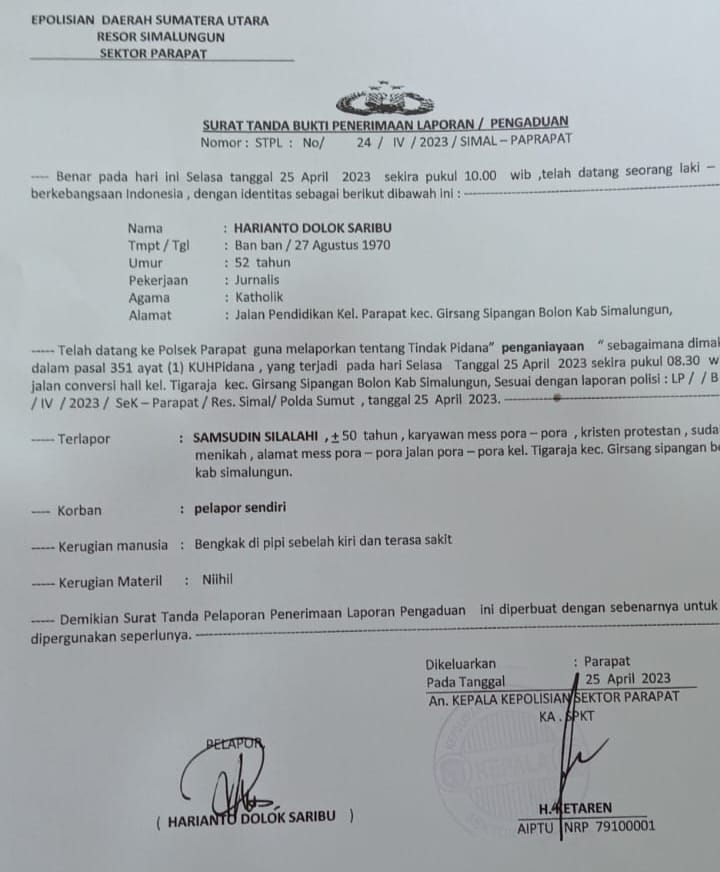 Diberitakan Saat Ditangkap BNN, Samsudin Aniaya Wartawan