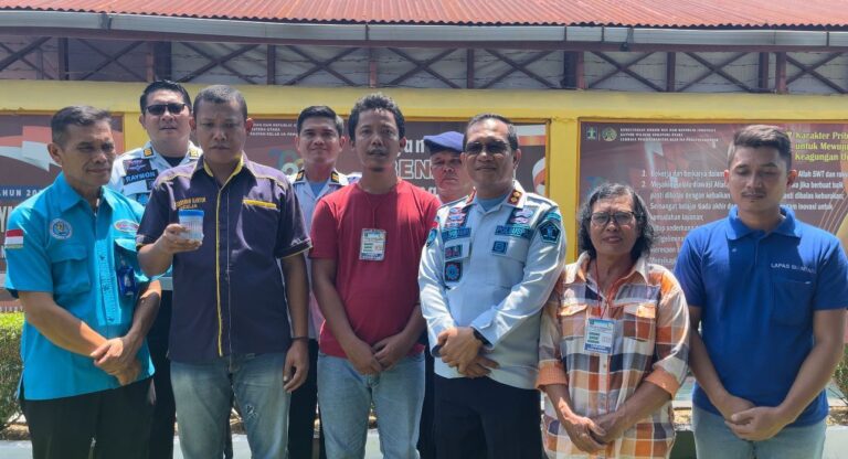 Lapas Kelas IIA Pematang Siantar Gelar Deklarasi Zero Halinar 