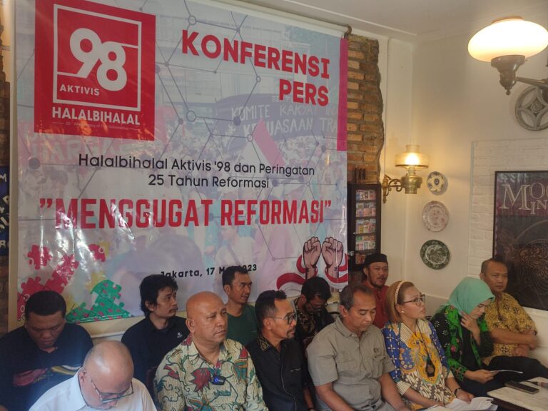 Sejumlah Aktivis Nasional 98 Gelar Halal Bi Halal Menggugat Reformasi