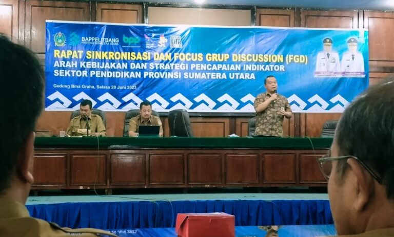 BPMP Sumut Gelar Rapat dan FGD Percepat Pengisian Erakortek SIPD Terkait SPM Pendidikan